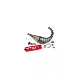 Exhaust Stage6 R/T 70 - 80 Derbi Red