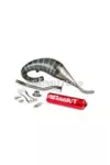 Exhaust Stage6 R/T 70 - 80 high mount Derbi Red