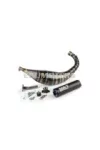 Exhaust Stage6 R/T 80 - 90cc CNC Blue / Black Derbi