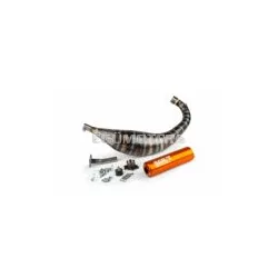Exhaust Stage6 R/T 80 - 90cc CNC Orange Derbi