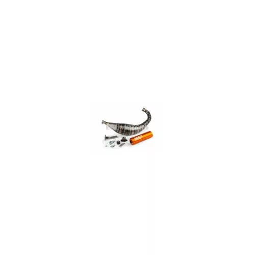 Exhaust Stage6 R/T 80 - 90cc CNC Orange Derbi