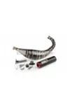 Exhaust Stage6 R/T 80 - 90cc CNC Red / Black Derbi
