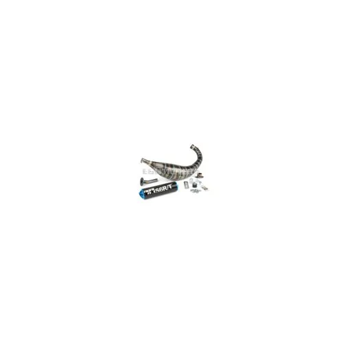 Exhaust Stage6 R/T 80 - 90 Derbi Black / Blue