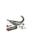 Exhaust Stage6 R/T 80 - 90 Derbi Black / Orange