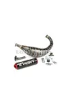 Exhaust Stage6 R/T 80 - 90 Derbi Black / Red
