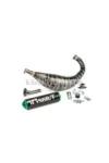 Exhaust Stage6 R/T 80 - 90 Derbi Black / Turquoise