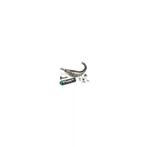 Exhaust Stage6 R/T 80 - 90 Derbi Black / Turquoise