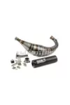 Exhaust Stage6 R/T 90 - 100cc CNC black Derbi
