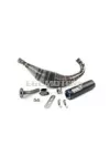 Exhaust Stage6 R/T 90 - 100cc CNC Blue / Black Derbi