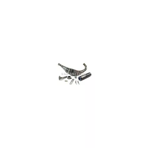 Exhaust Stage6 R/T 90 - 100cc CNC Blue / Black Derbi