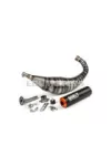Exhaust Stage6 R/T 90 - 100cc CNC Orange / Black Derbi