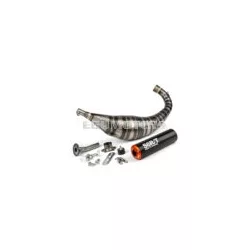 Exhaust Stage6 R/T 90 - 100cc CNC Orange / Black Derbi