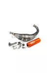 Exhaust Stage6 R/T 90 - 100cc CNC Orange Derbi