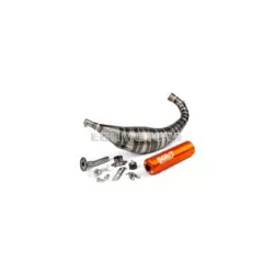 Exhaust Stage6 R/T 90 - 100cc CNC Orange Derbi