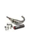 Exhaust Stage6 R/T 90 - 100cc CNC Red / Black Derbi