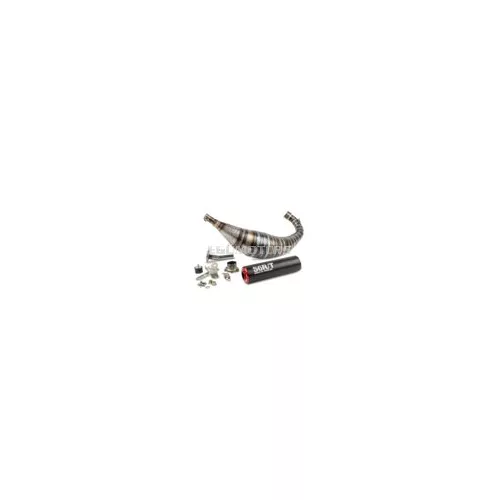 Exhaust Stage6 R/T 90 - 100cc CNC Red / Black Derbi