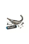 Exhaust Stage6 R/T 90 - 100 Derbi Black / Blue