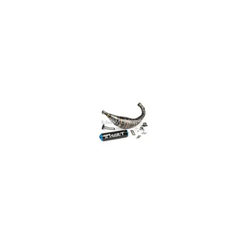 Exhaust Stage6 R/T 90 - 100 Derbi Black / Blue