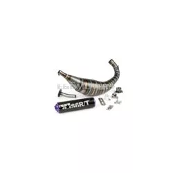 Exhaust Stage6 R/T 90 - 100 Derbi Black / Purple
