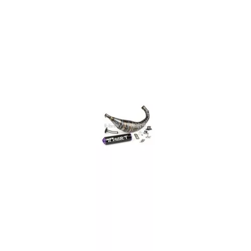 Exhaust Stage6 R/T 90 - 100 Derbi Black / Purple