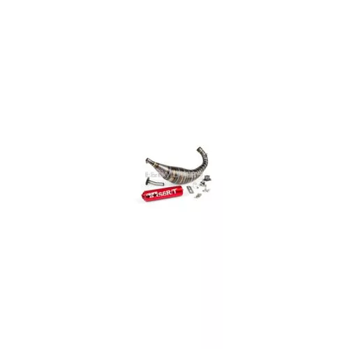 Exhaust Stage6 R/T 90 - 100 Derbi Red