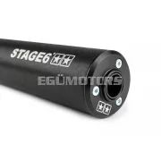 Silencer Stage6 50 - 80cc left side black