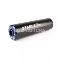 Silencer Stage6 50 - 80cc right side blue / black