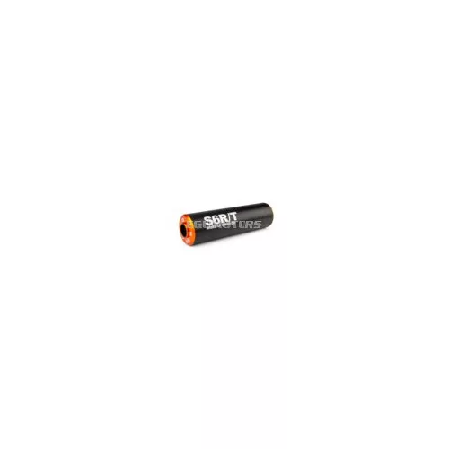 Silencer Stage6 R/T 80 - 100cc right side orange / black