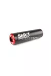 Silencer Stage6 R/T 80 - 100cc right side red / black