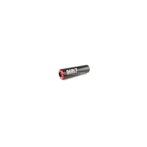 Silencer Stage6 R/T 80 - 100cc right side red / black