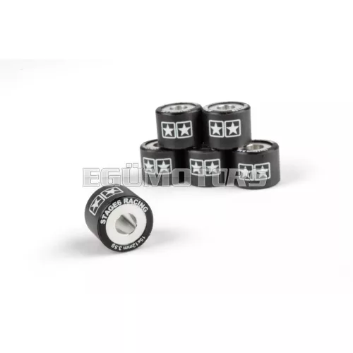 Variator Roller Weights (x6) Stage6 15x12mm - 5.50g
