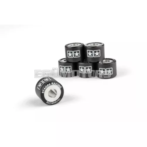 Variator Roller Weights (x6) Stage6 15x12mm - 7.50g