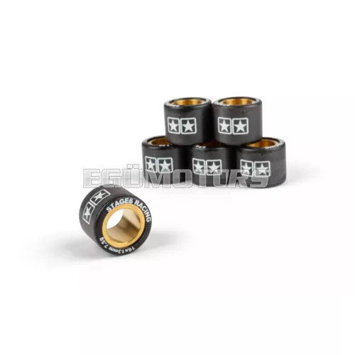 Variator Roller Weights (x6) Stage6 16x13mm - 7g