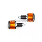 Handlebar End Caps Stage6 HQ orange