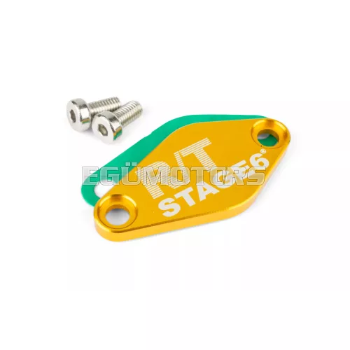 Oil Pump Cover Stage6 MK2 gold AM6 / Derbi