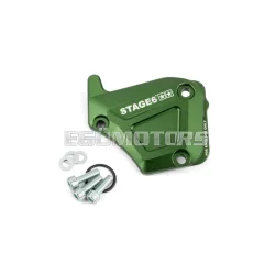 Oil Pump Cover Derbi Stage6 Alu green