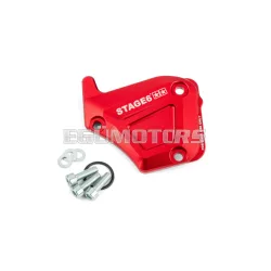Oil Pump Cover Derbi Stage6 Alu red