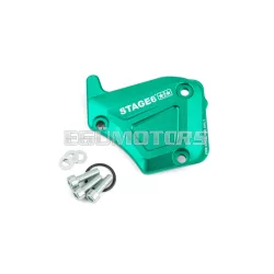 Oil Pump Cover Derbi Stage6 Alu turquoise