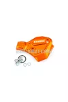 Oil Pump Cover AM6 Stage6 Alu orange