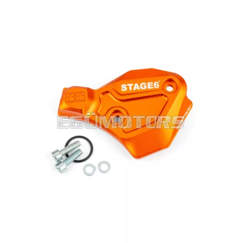 Oil Pump Cover AM6 Stage6 Alu orange