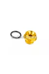 Oil Filler Cap Stage6 Minarelli AM6 yellow