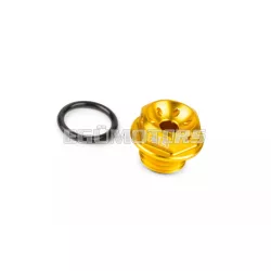 Oil Filler Cap Stage6 Minarelli AM6 yellow
