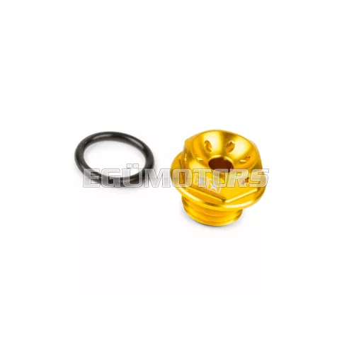 Oil Filler Cap Stage6 Minarelli AM6 yellow