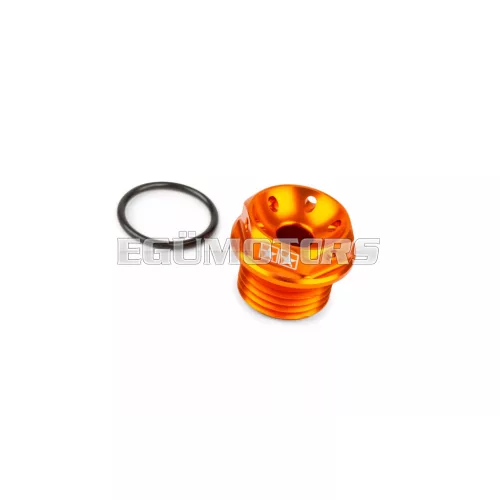 Oil Filler Cap Stage6 Derbi orange