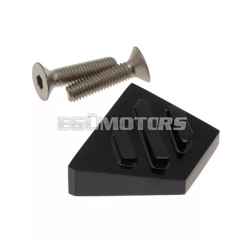 Footpiece kickstart lever Stage6 SSP EVO MBK / Peugeot black