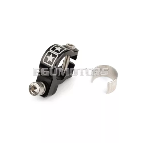 Exhaust Clamp Stage6 Alu CNC Black