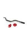 Handlebar + Clamps 28mm Str8 black / red