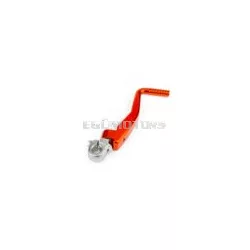Kickstart Lever STR8 steel / aluminium orange Derbi