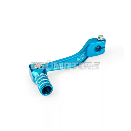 STR8 váltókar alumínium, kék, Derbi