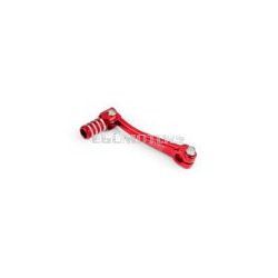 Gear Lever STR8 AM6 aluminium red
